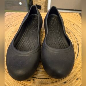 Crocs Women's Crocs At Work Flat size 7